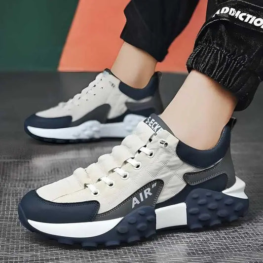 Men's Casual Shoes Thick Base Sneakers - Faylixor